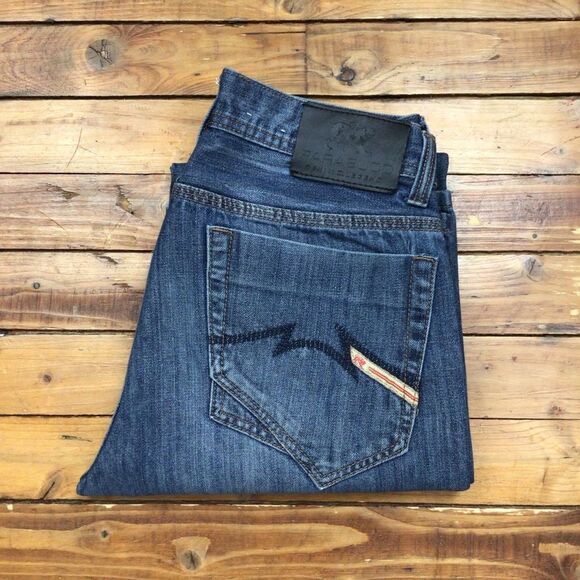 Parasuco men’s blue jeans lightly distressed 100% cotton denim size 30 - Picture 3 of 11